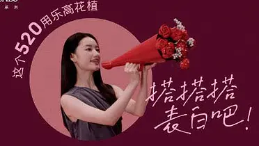 这个520，用乐高拼搭你的“花言巧语”
