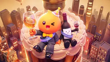 这次淘宝生日会，开了瓶同龄酒